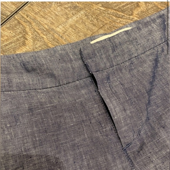 Joie Chambray Linen Wide Leg Pant - Picture 4 of 6